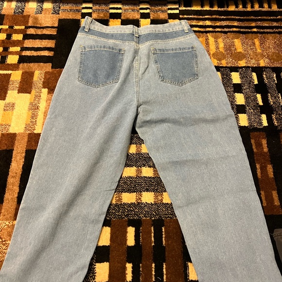 SheIn patchwork jeans - Picture 2 of 3